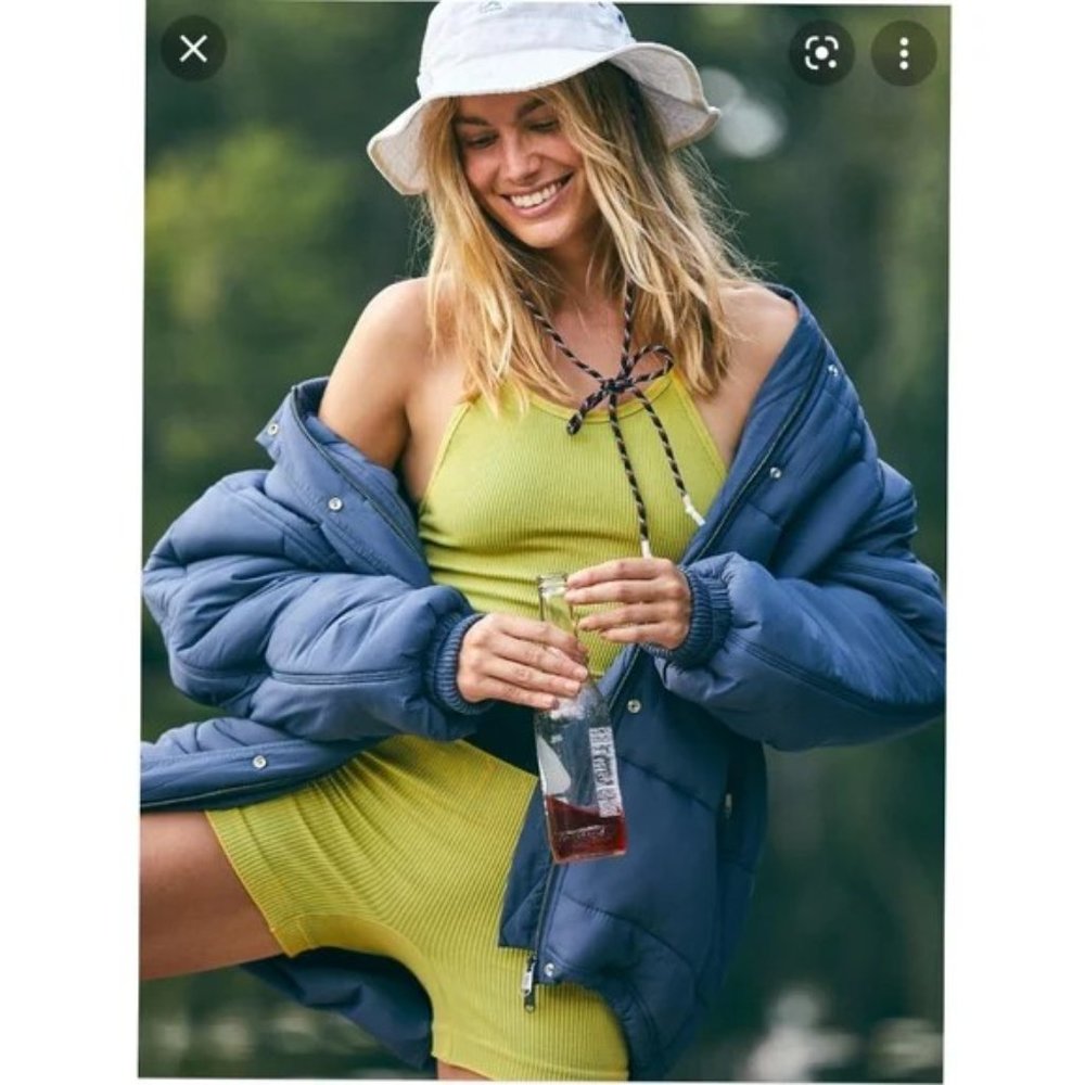 Free People Midnight Moon Bomber - Picture 3 of 7